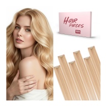 Clip in SEGO Pro Medovásvětlá blond 6ks 40cm