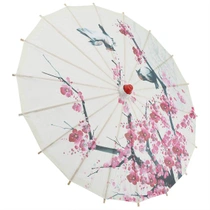 Japonský deštník, deštník gejša, naolejovaný papírový…