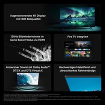 Xiaomi TV F 50, 50 palcov (127 cm), 4K UHD, Smart TV, Fire…