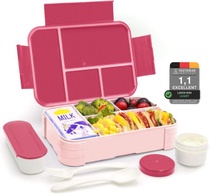 IJIAMY Dětský obědový box s přihrádkami, Bento box pro…