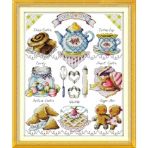 Súprava na vyšívanie Leczany LH 11CT Stamped-C516