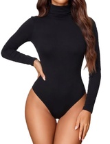 Dámsky elegantný body s dlhým rukávom Avidlove Basic rolák,…