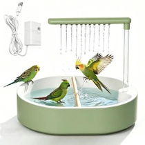 Budgie Shower, automatická sprcha pre vtáky, oválna