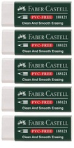 Faber-Castell 188121 - Guma 7081 N Bez PVC, Plast (5 gúm,…