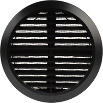 Větrací systémy 100 až 150 mm - Černé - Větrací kryt -…