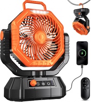 Oranžový ventilátor VTHW TT-15