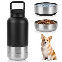 Láhev na vodu pro psy HOTUT na cesty, 1000ml, 3v1 láhev na…