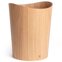 Odpadkový koš Kazai. dřevěný
