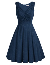 GRACE KARIN šaty 50. roky šaty rockabilly vintage šaty…