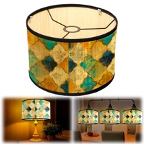 Retro bambusové tienidlo Ø30cm, tienidlo pre stojaciu lampu…