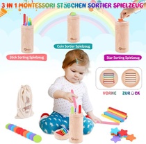 Dětská Montessori hračka FCSONU pro chlapce a dívky ve věku…