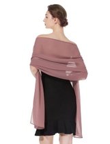 BEAUTELICATE Šifonová šála, dámská slavnostní elegantní…