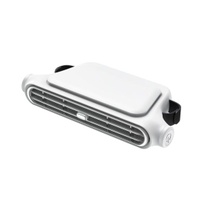 HoldOneLight 3-v-1 mini ventilátor, 5stupňový dobíjecí…
