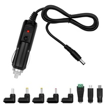 Univerzální 12V 5A napájecí adaptér do auta, USB kabel…