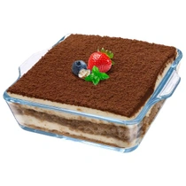 Sklenená zapekacia misa na lasagne, malá sklenená zapekacia…