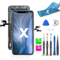 QTlier displej pre iPhone X Náhradná dotyková obrazovka LCD…