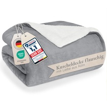 Deka Blumtal Premium Sherpa Fleece, 130x150 cm -…