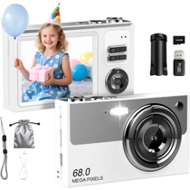 Digitální fotoaparát ocxu V88 bílý