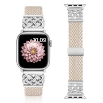 Pletené remienky Chinbersky kompatibilný s Apple Watch 44mm…