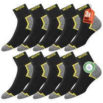 SOXCO 10 párov pánskych krátkych pracovných ponožiek,…