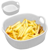 Keramická zapékací mísa, čtvercová zapékací mísa 18,5 x 17…