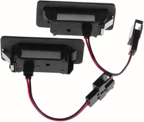 Yuk 2 x LED osvětlení SPZ pro A4 B8 A5 Q5 Passat S5 bez chyb
