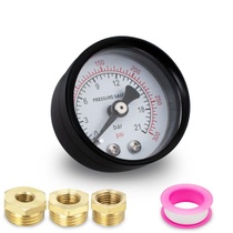 1 kus 40mm tlakoměru pro studniční čerpadlo BSP 1/8