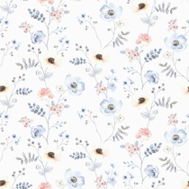 Samolepiace fototapety, béžová, 30,5 cm x 300 cm, kvetinová…