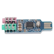 Externí zvuková karta USB, zvuková karta USB bez ovladačů,…
