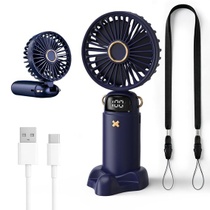 Mini ruční ventilátor, přenosný malý ventilátor s nabíjením…