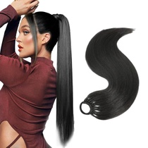 Prodlužovací cop 60 cm dlouhý rovný příčesek s copem,…