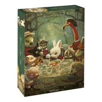 Maxi puzzle s 1000 dílky Pan Bílý králík