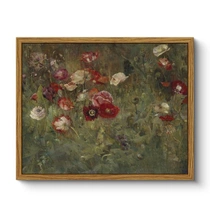 ARPEOTCY Obrazy na plátně s rámem, vintage nástěnné umění,…