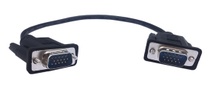 CERRXIAN VGA SVGA 15pinový HD15 adaptér samec-samec, kabel…