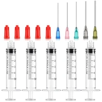 25 kusů 5ml plastových zkumavek s kanylou 14/16/18/20/22G a…
