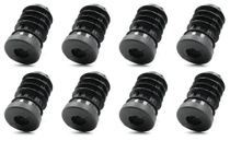 Design61 8x závitové zátky, seřizovací zátky pro kulaté…