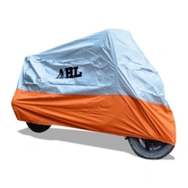Plachta na motocykl AHL XXL - oranžová