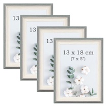 Rámy na obrazy 13x18, sada 4 kusů, volně stojící…