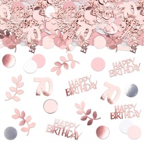 Dekorace GoldRock Confetti k 70. narozeninám velké 2,5-5,5…