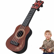 Kisangel Dětská hračka Ukulele Plastová kytara Hudební…