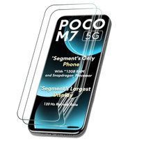 2 ochranné fólie na displej pro Xiaomi Poco M7 5G