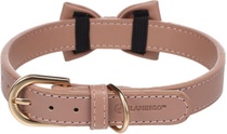 Obojek Flamingo s mašlí NELA Rose – M | 36-44 cm x 20 mm x…