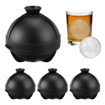 Sada 4 silikonových formiček na led, 6 cm, na led, whisky,…