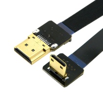 Chenyang CYFPV 90 stupňov dole uhlový FPV Mini HDMI samec…