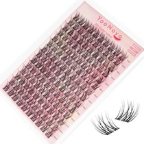 Prodlužování řas 140 ks 14mm C-obtočené řasy, shluky, DIY,…
