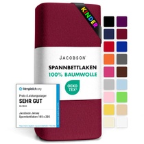 Jacobson Jersey napínací prostěradlo, bavlněné prostěradlo…