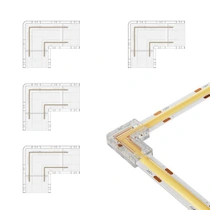 BTF-LIGHTING COB Transparentný bezmedzerový konektor v…