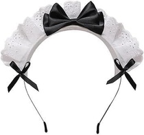 Čelenka Lolita s krajkovou mašlí, cosplay čelenka s motivem…