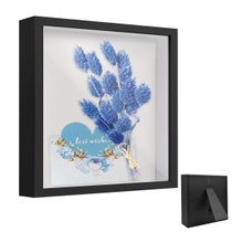 Rám na obrázek s výplní, květinový stínovací box 25 x 25…