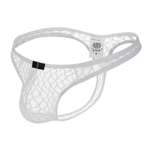 Pánské sexy krajkové prádlo, průhledné duté boule, tangá,…